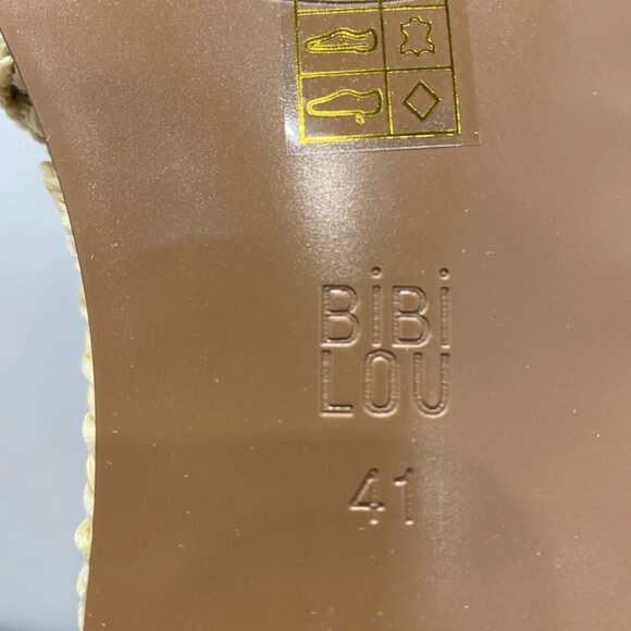 NEW BIBI LOU Posey Woven Loafers Natural Slip-On Flats Women’s Size 10 (EU 41) - Picture 8 of 8